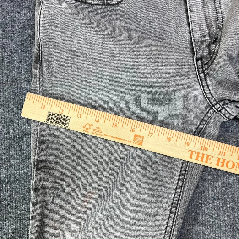 Levi's 514 Straight Jeans Men Gray Denim Stretch Pockets Classic Zip Fly - 31X31